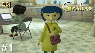 Coraline - Wii Gameplay Playthrough 4k 2160p (DOLPHIN) PART 1
