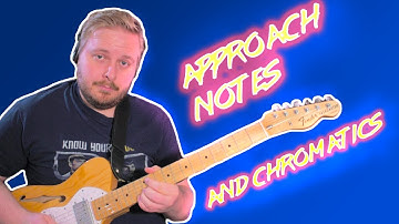 Jazz guitar building blocks -  Ep3: Approach notes and chromatics