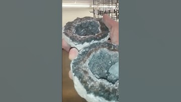 How Do (Some) Geodes Form? #crystals #geodes #nature #mining #gems