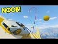 CARRERA SOLO PARA NOOBS Y MALOS! - GTA V ONLINE