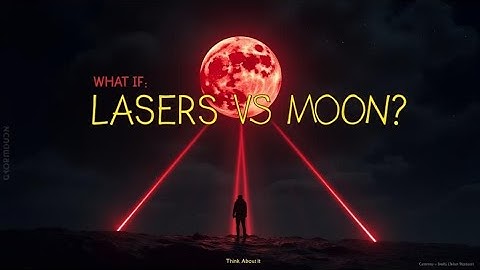 What If Everyone Pointed a Laser at the Moon?