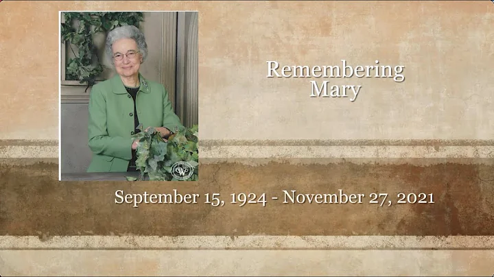 20211205 Mary Harms Memorial Service
