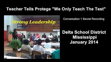 Teacher Tells Protege