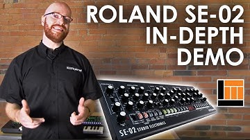 Roland SE-02 Boutique Analog Mono Synth [In-Depth Demo]