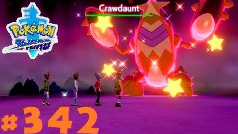 Pokemon Sword Shiny Dynamax Crawdaunt Raid & Catch