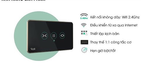 (Công tắc cửa cuốn Wifi Rạng Đông)-Hướng dẫn kết nối mặt điều khiển cửa cuốn với điện thoại di động.