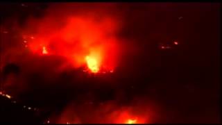 Raw: Oklahoma Wildfire Growing Quickly