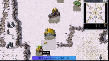 Command and Conquer Remastered: Red Alert Quickmatch 1v1 - Radux1 VS Auv