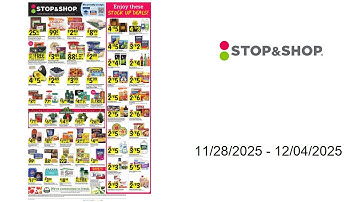 Stop & Shop Weekly Ad  - 11/28/2025 - 12/04/2025