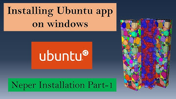 Installing Ubuntu App on Windows 10 | Neper installation part - 1 | Linux terminal on windows