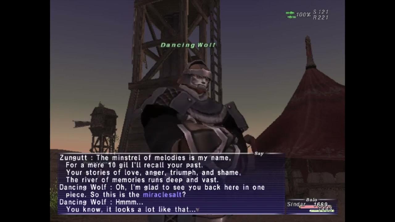 FFXI Bastok 91 The Salt of the Earth YouTube