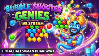 Bubble Shooter Genies Live 🔴 | Fun Gameplay & High Score Challenge | Himachali Suman bhardwaj screenshot 5