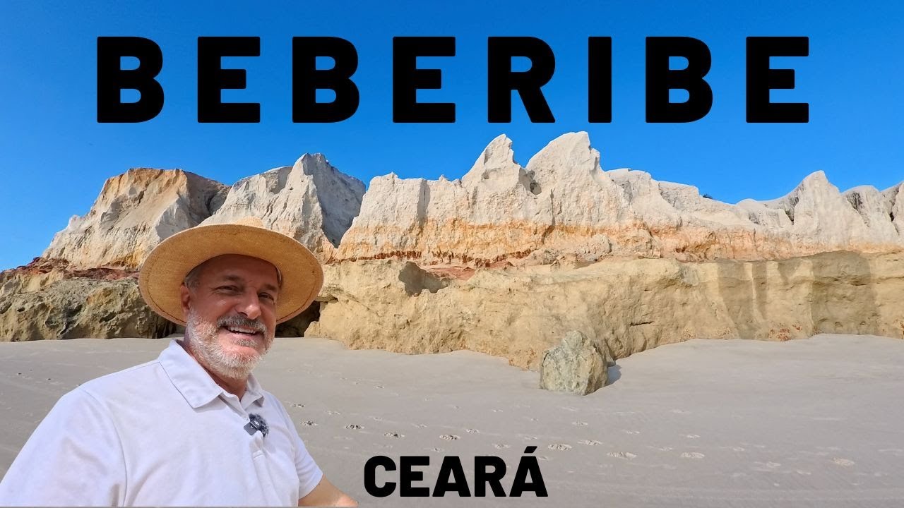 INCRÍVEL BEBERIBE, CEARÁ - TERRA DAS FALÉSIAS - CONHEÇA ESSA BELA PRAIA DO CEARÁ