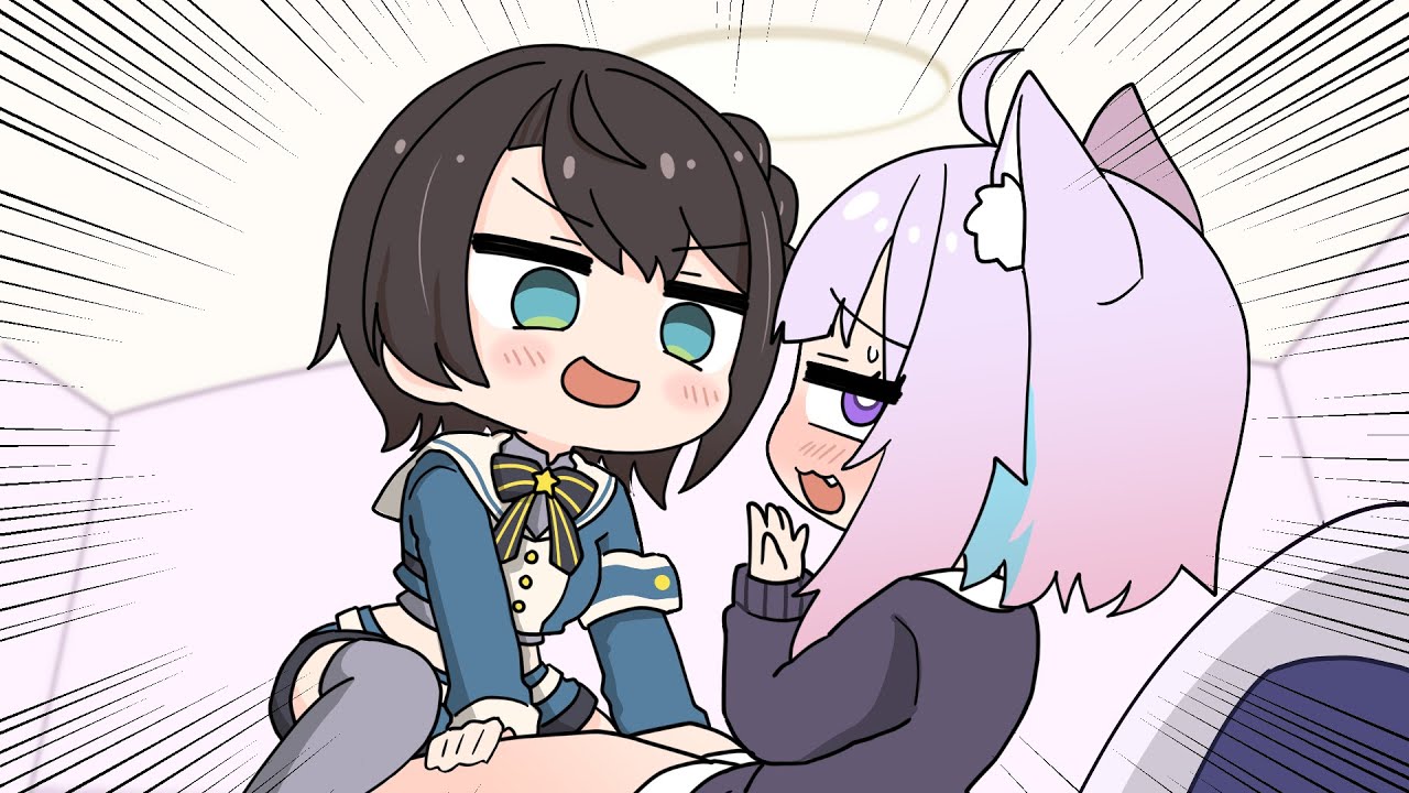 Subaru Reveling in Okayu’s Embarrassment【Hololive AnimatedClip/Eng sub】【Subaru/Okayu/Mio】