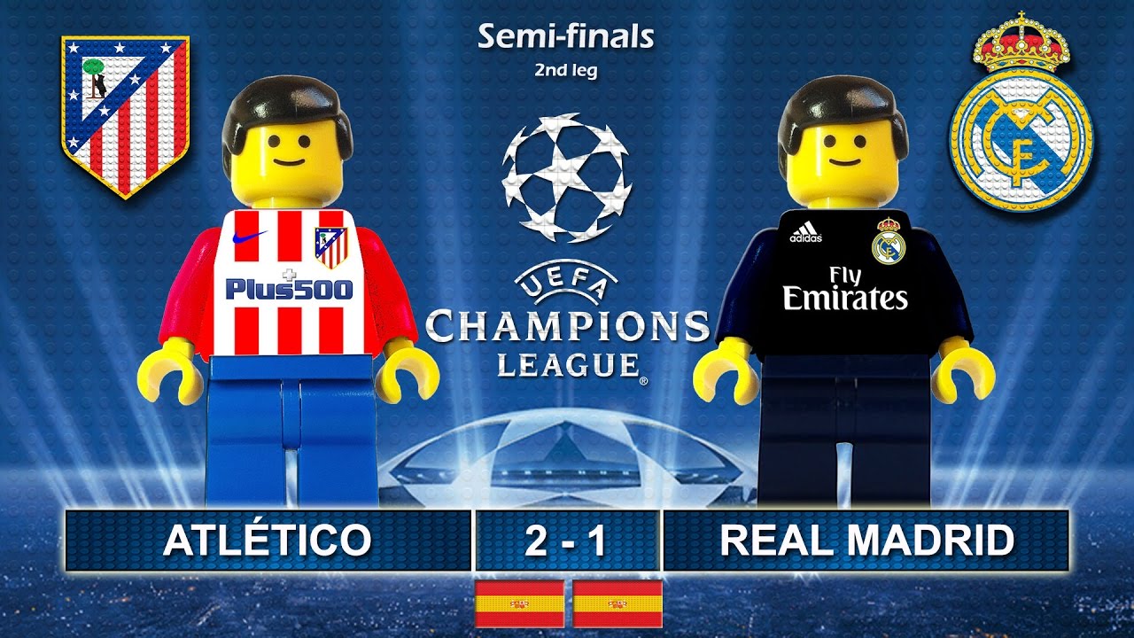 Atletico Madrid Vs Real Madrid 2 1 Semi Finals Champions League