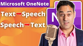 Text to Speech and Speech to Text Note Taking in Microsoft OneNote 2022 screenshot 5
