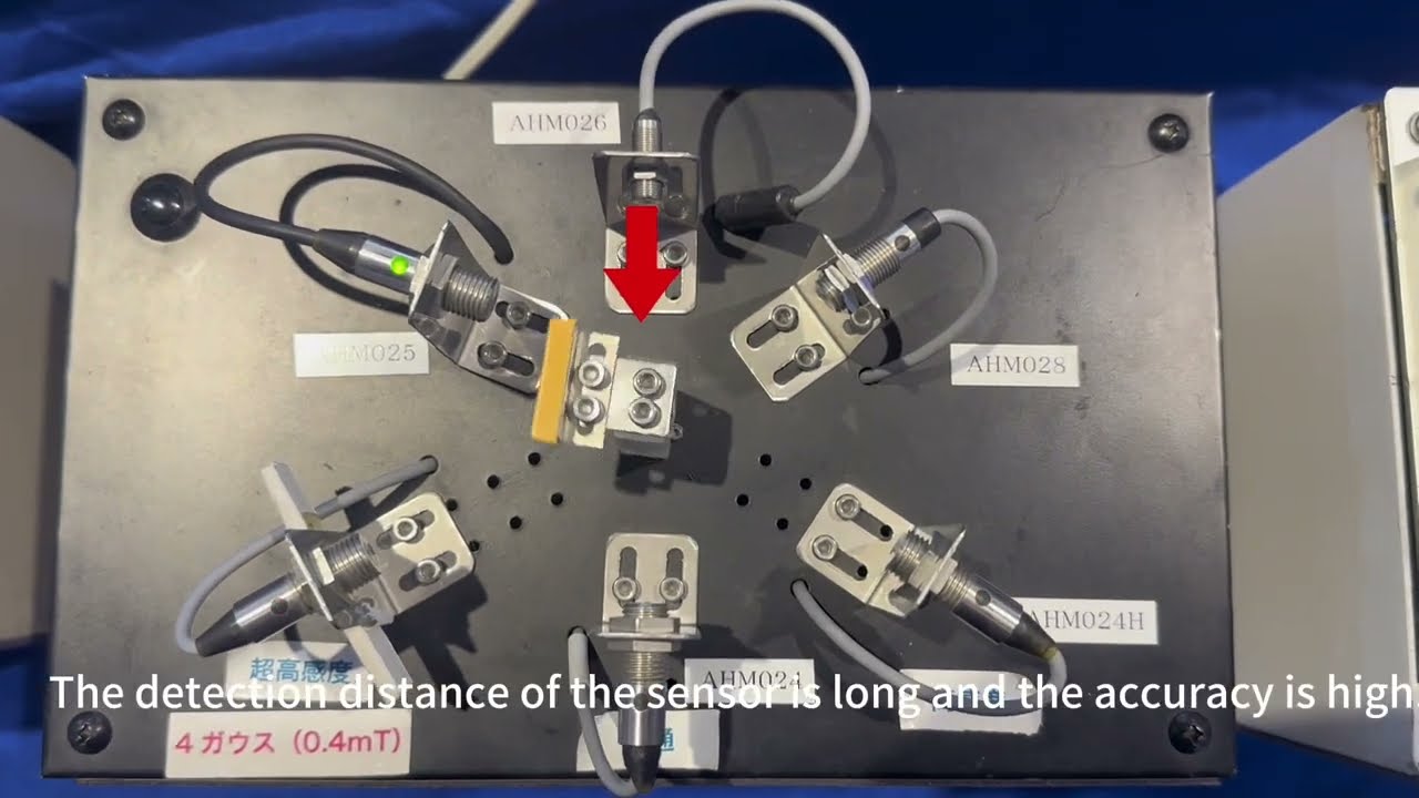 High-precision magnetic proximity sensor