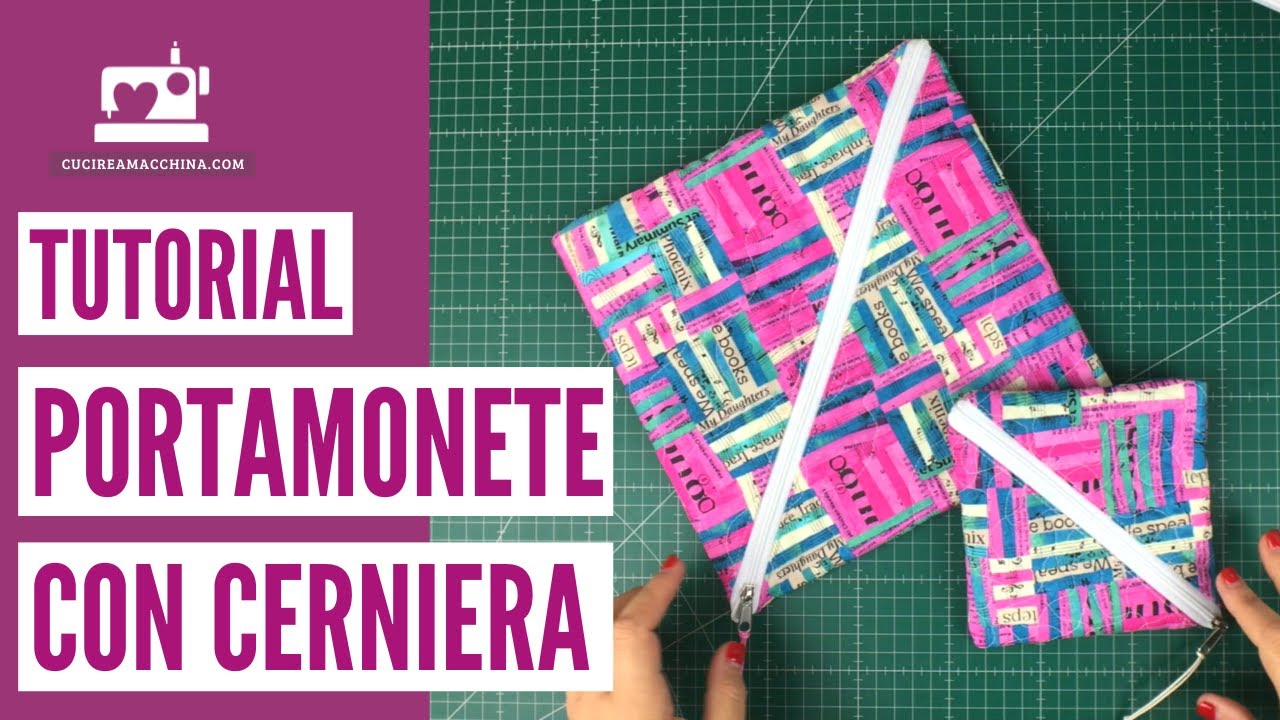 come-cucire-dei-portamonete-regalo-con-cerniera-in-diagonale-youtube