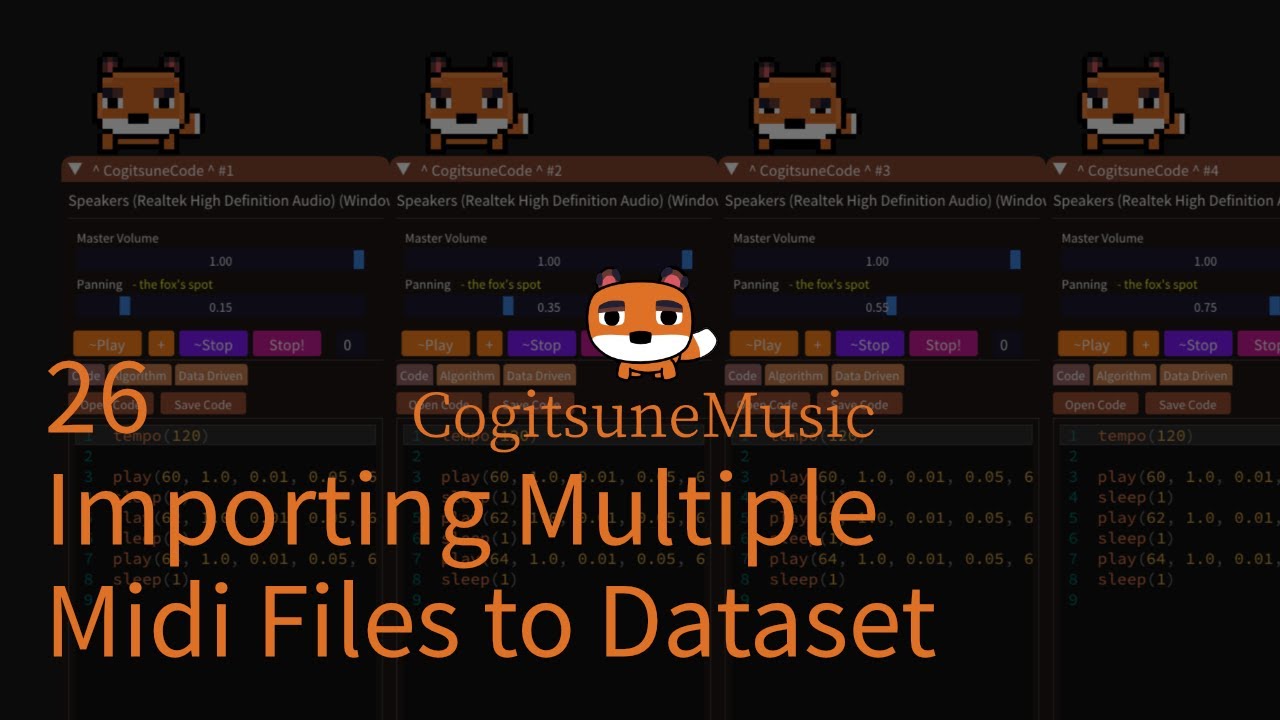 26 Importing Multiple Midi Files to Dataset - YouTube