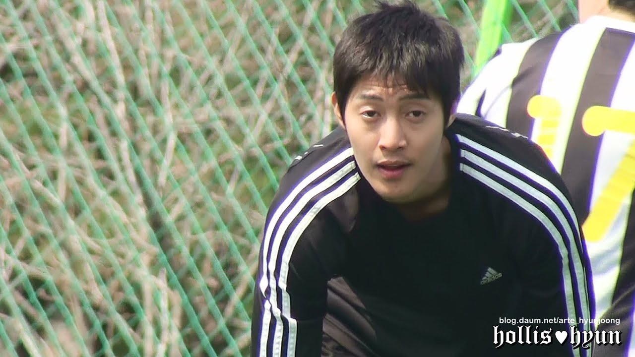 130413 Kim Hyun Joong 김현중 - Free Time @ Soccer with FC Avengers