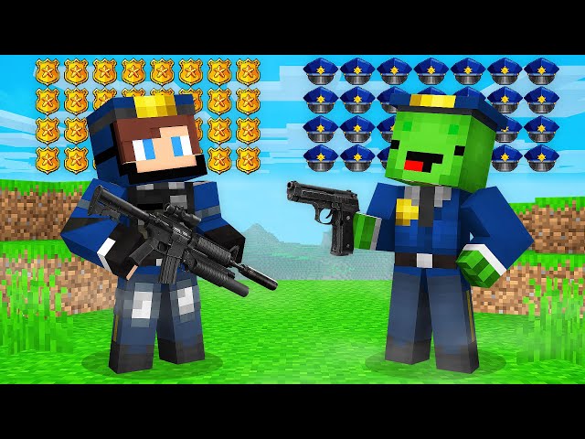 How JJ and Mikey Became Police and FBI in Minecraft? - Maizen class=