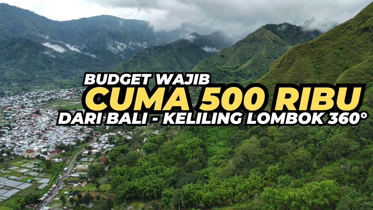 Budget Perjalanan Touring Motoran Keliling Pulau Lombok 360 3 Hari 2 Malam