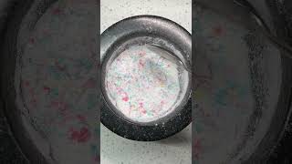 Satisfying crushing, DIY ice cream. #shorts