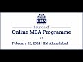 Iima launches online mba programme