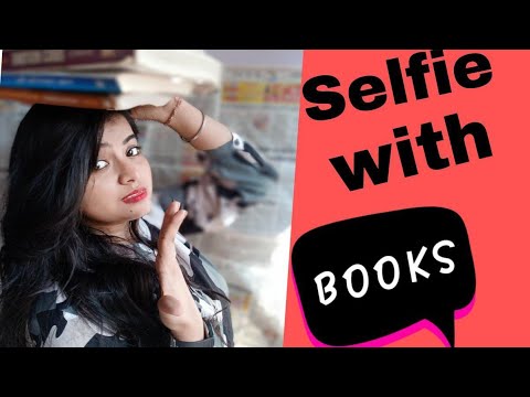 Selfie With Book Ideas! Selfie poses with book! Latest poses for girls! -  YouTube