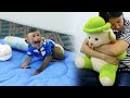 Molly C-ry Jealous With Mom Hug Doll, Molly A-ngry Mom Didnot Care About Him