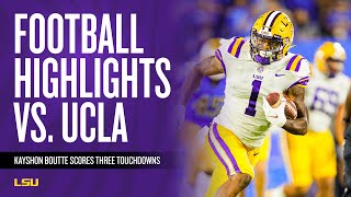 LSU Football at UCLA - Highlights