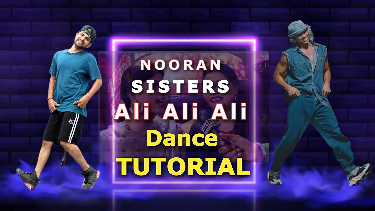 NOORAN SISTERS Ali Ali Ali Dance Tutorial Patakha Guddi ( Drill