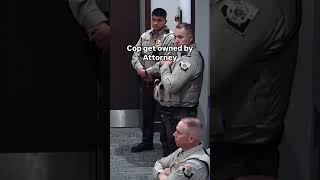 Attorney Shuts Down Cop in Courtroom – Caught on Camera#cops #police #bodycam #viral