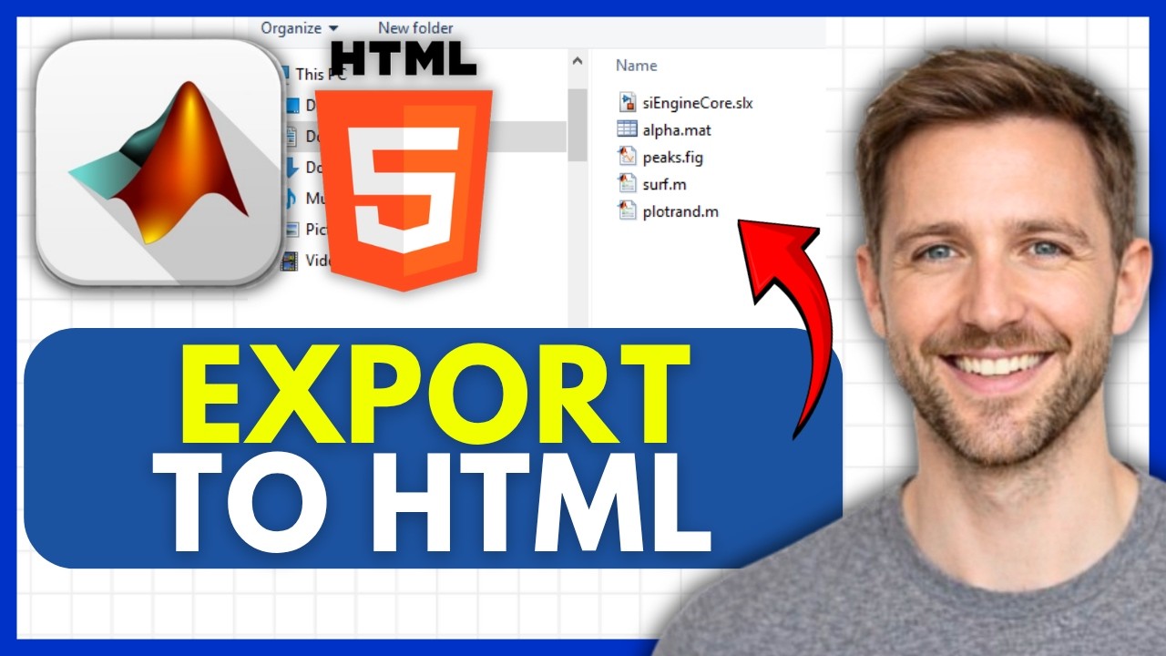 How To PUBLISH MATLAB Code As HTML (EASY) 2026 - YouTube
