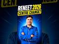 RE-NEET 2026 Centre Change? Big Update 🚨| #neet #neet2026 #nta #shorts