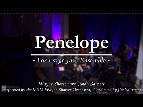 Penelope - for Jazz Big Band | Wayne Shorter arr. Barnett with Ingrid Jensen