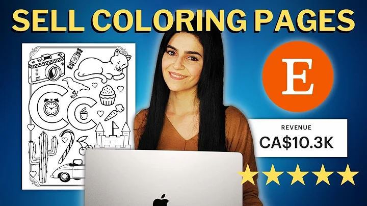 Start Your Own Coloring Page Business on Etsy