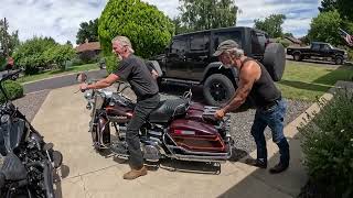 HARLEY DAVIDSON 1978 FLH SHOVELHEAD DAVE & CHUCK #harleydavidson