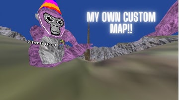 How I made my own custom map in gorilla tag