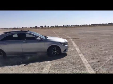 Mercedes Benz CLA AMG Drifting