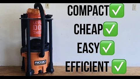 The Ultimate Space-Saving Dust Cyclone Separator Cart | Dustopper & Ridgid Vac Cart - DayDayNews