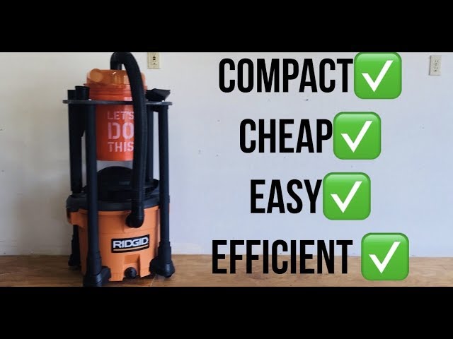 Build a DIY dust separator on top of a shop vac