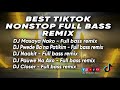 Best nonstop tiktok full bass remix  dj rhodel bass 2024