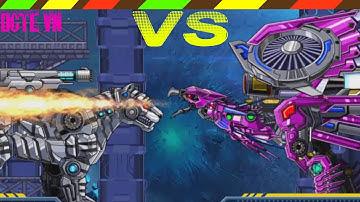 Lắp ráp robot Khủng long chiến đấu - Robot Eagle VS Robot Snow Tige
