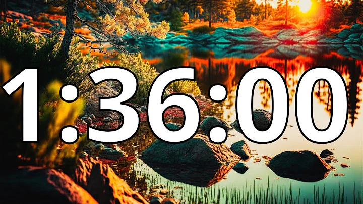 1 Hour 36 Minutes Countdown Timer With Alarm Sound At the End (Simple Beep)