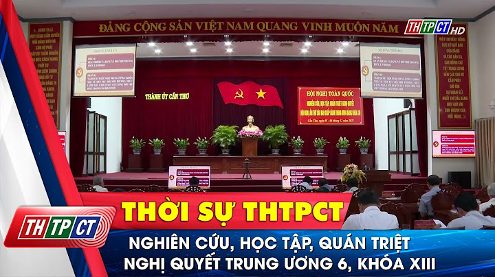 Bài thu hoạch học tập nghị quyết tw6