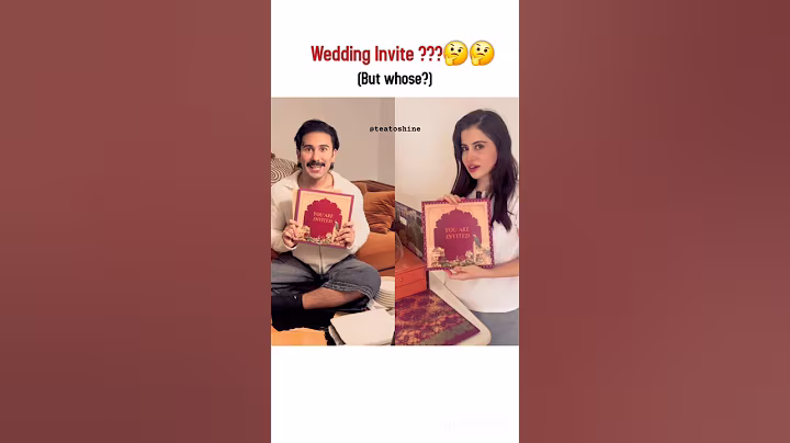 Celebrity Wedding Invitation ??🤔🤔#bollywood#wedding