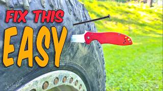 Flat Tire? No Problem! How to Repair ANY Flat Tire
