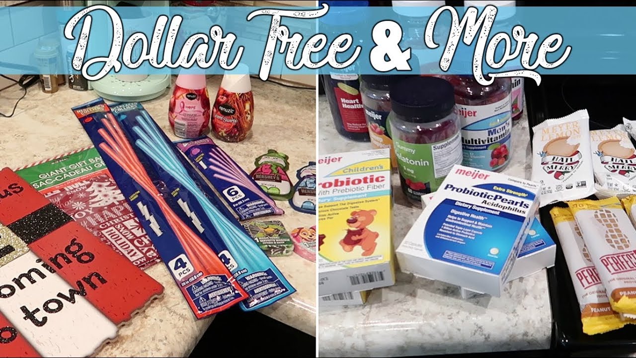 A Little MidWeek Dollar Tree, Vitamin & Ibotta Haul YouTube