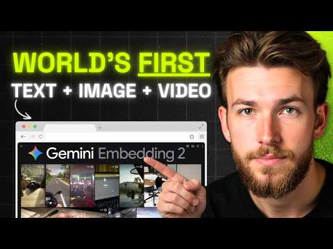 Google's New Model Searches Your Videos & Photos (I Built A SaaS) thumbnail